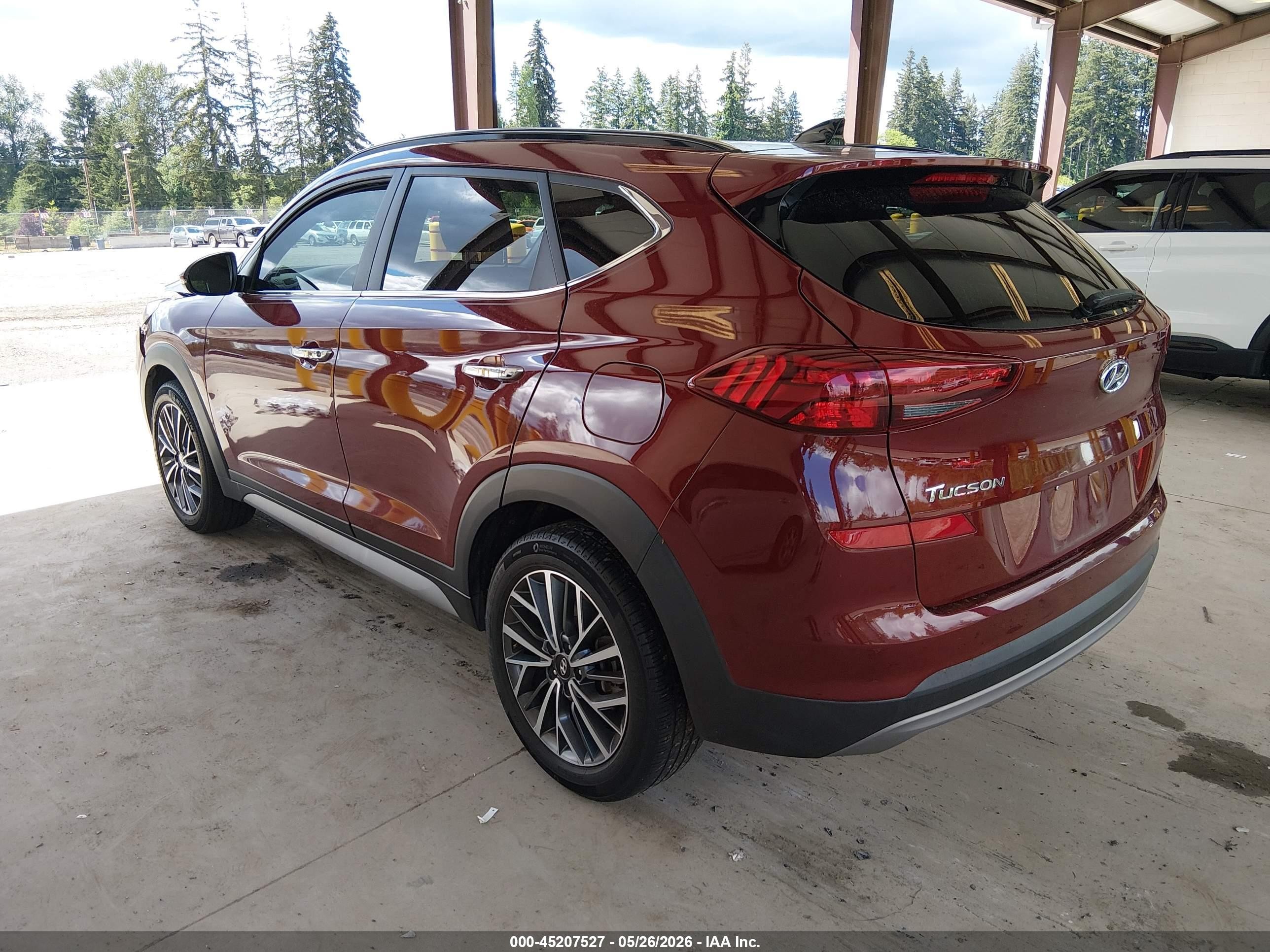 2020 Hyundai Tucson Ultimate Red vin: KM8J33AL7LU260197