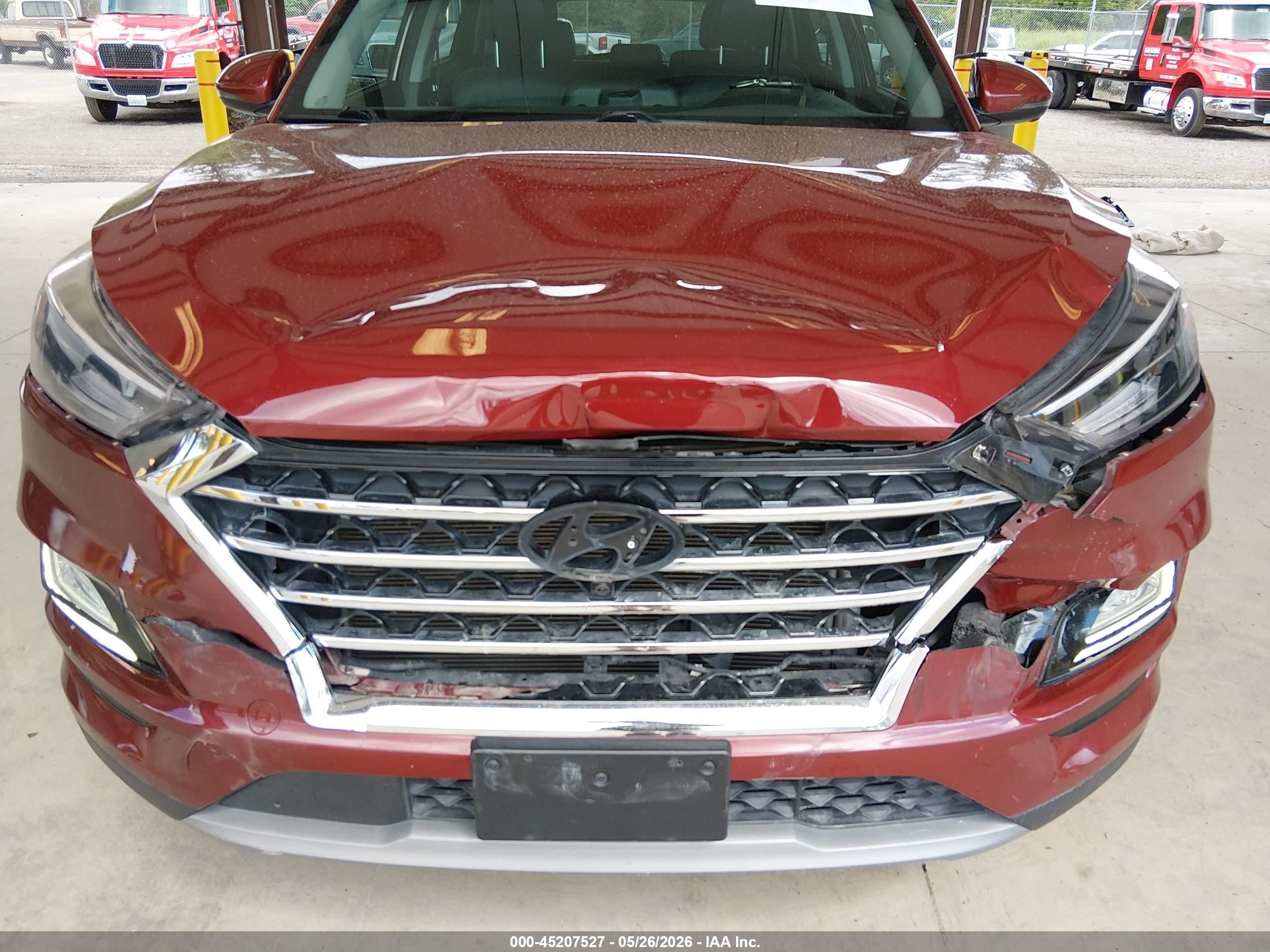 2020 Hyundai Tucson Ultimate Red vin: KM8J33AL7LU260197