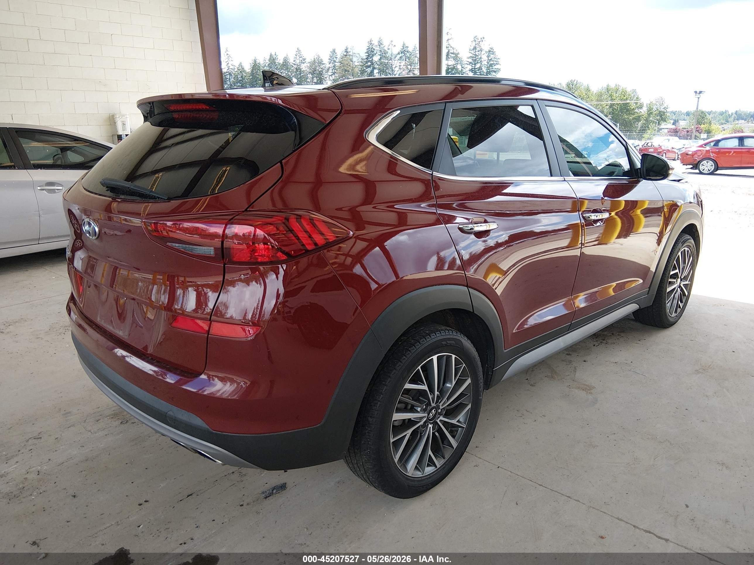 2020 Hyundai Tucson Ultimate Red vin: KM8J33AL7LU260197