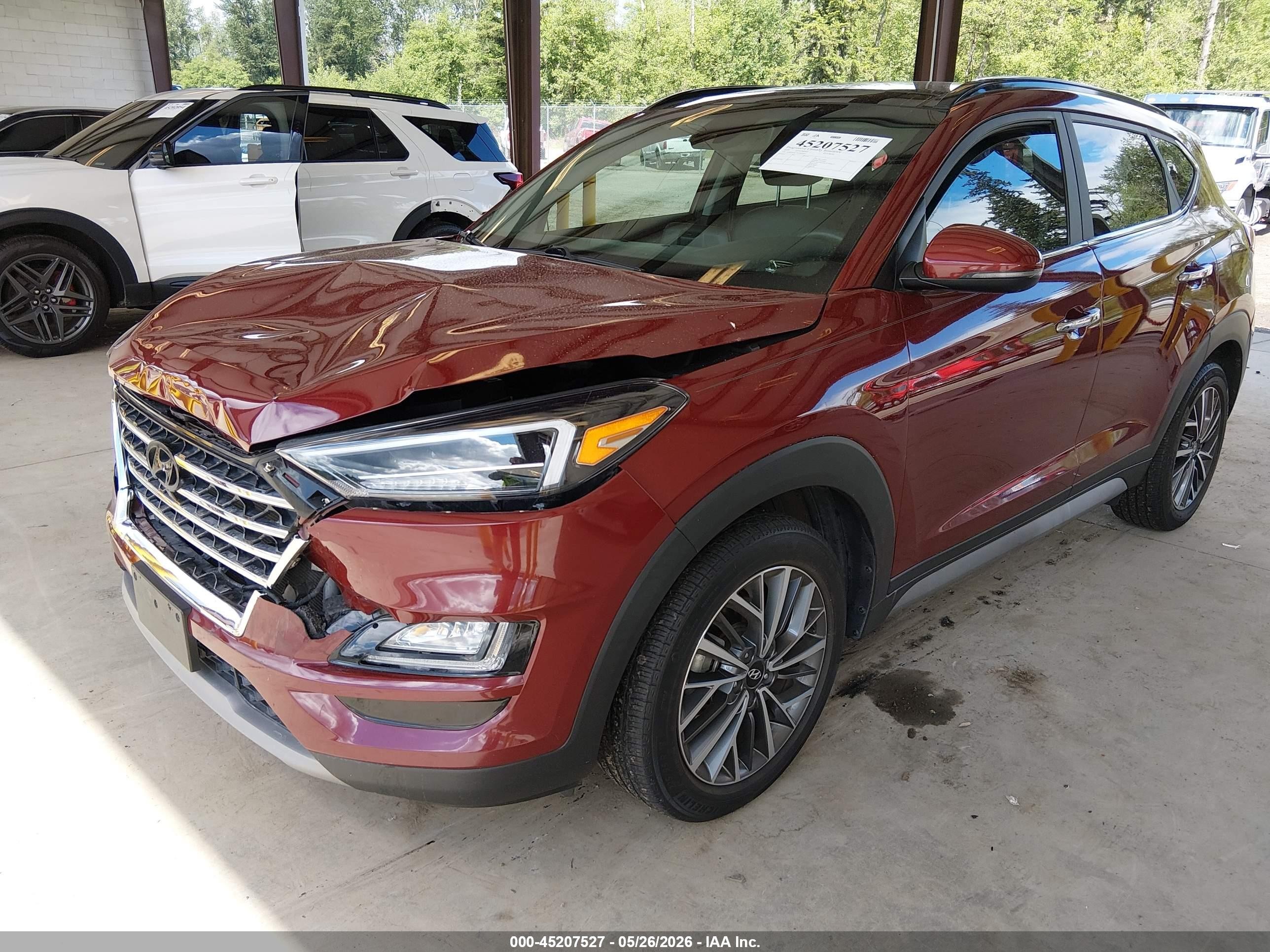 2020 Hyundai Tucson Ultimate Red vin: KM8J33AL7LU260197