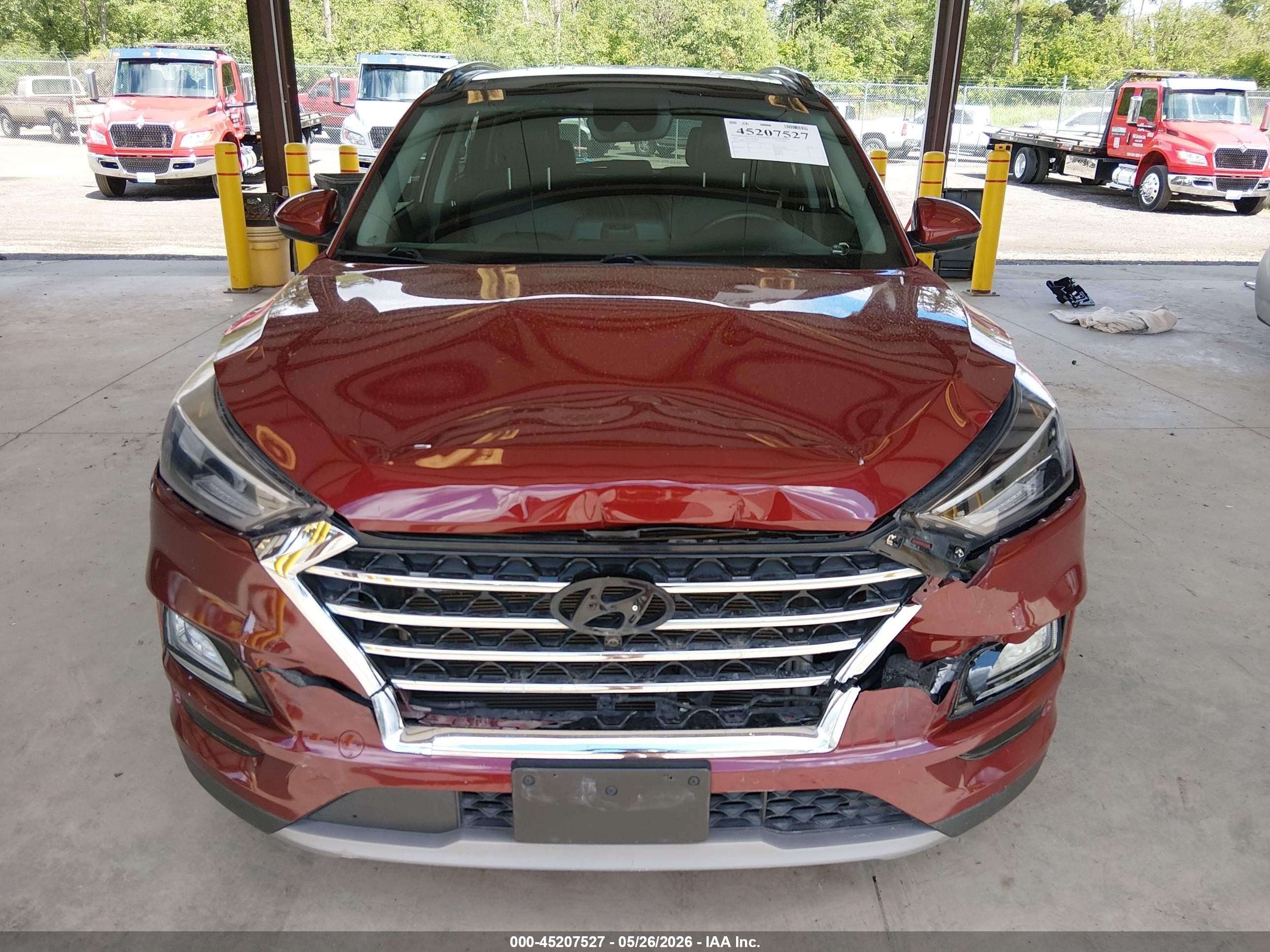 2020 Hyundai Tucson Ultimate Red vin: KM8J33AL7LU260197