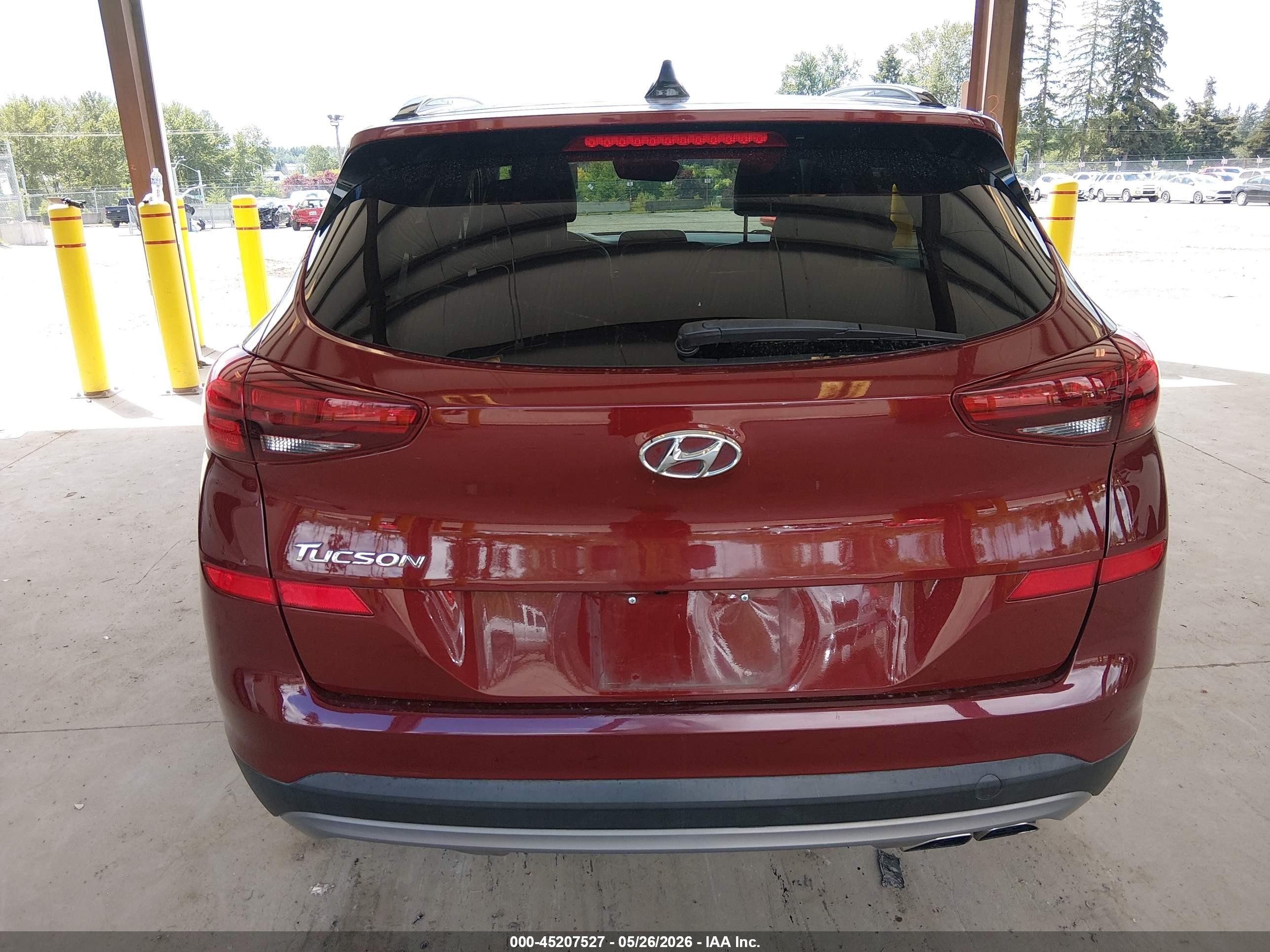 2020 Hyundai Tucson Ultimate Red vin: KM8J33AL7LU260197