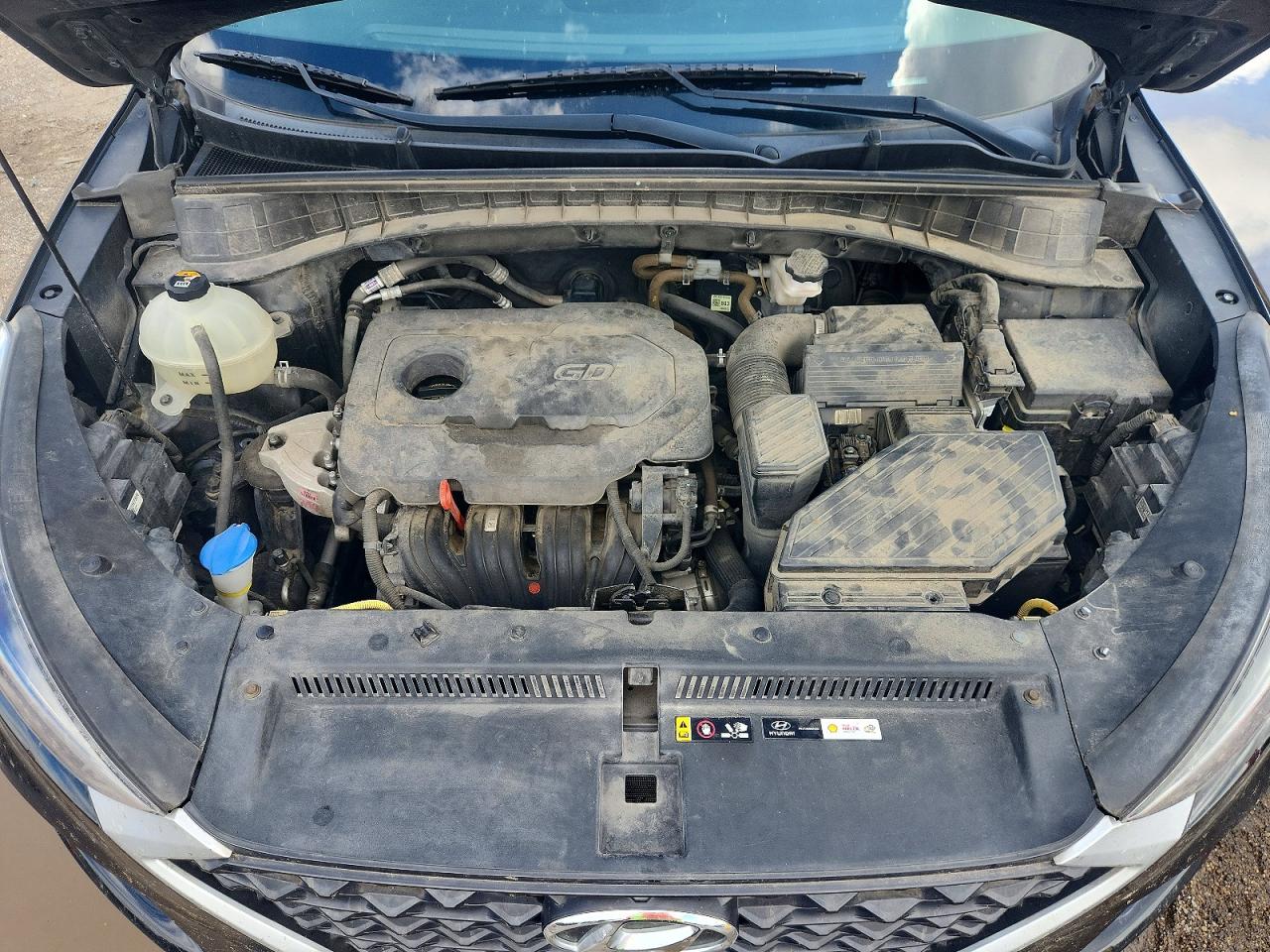 2021 Hyundai Tucson Sport Черный vin: KM8J33AL8MU353117