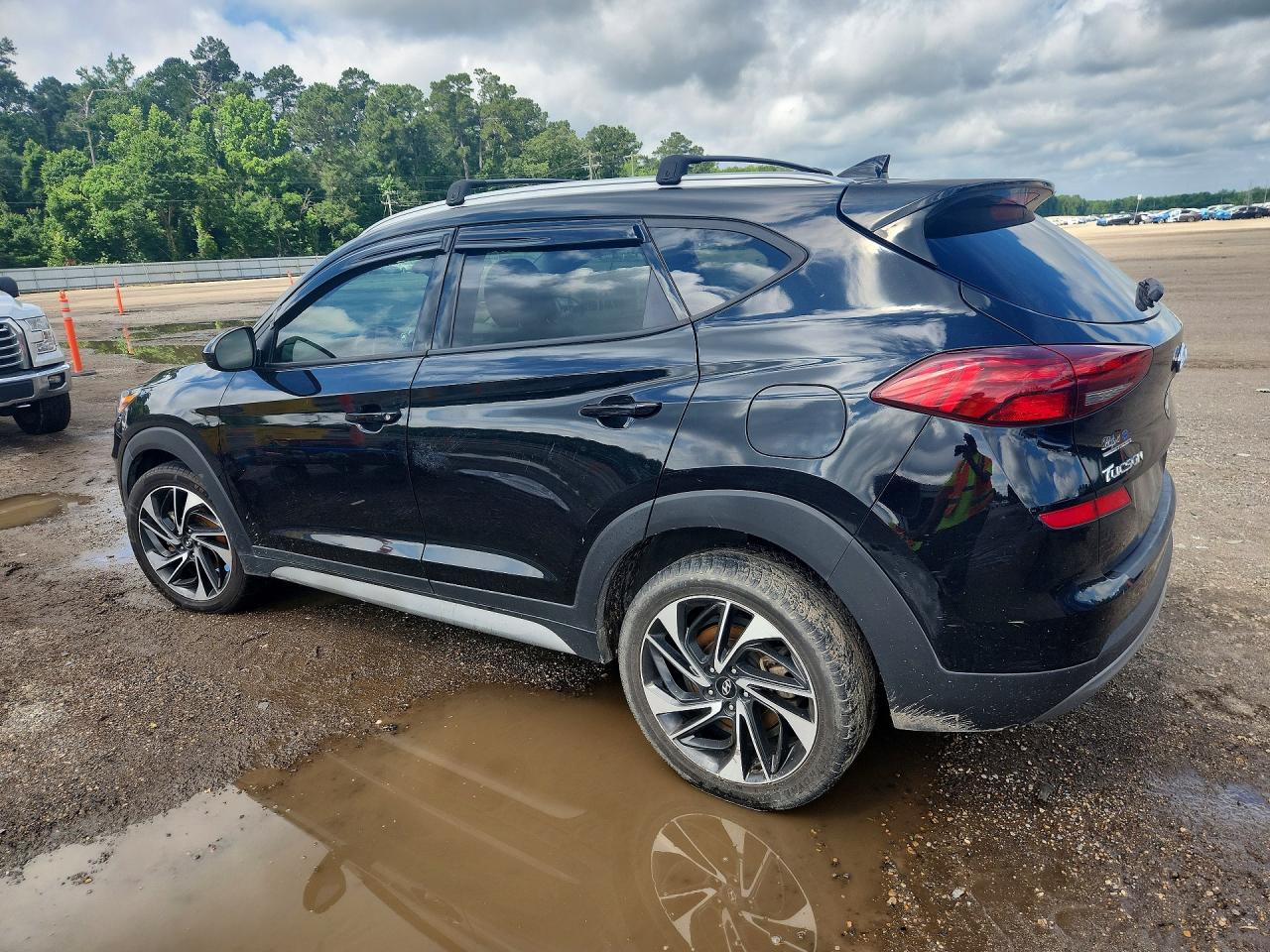 2021 Hyundai Tucson Sport Черный vin: KM8J33AL8MU353117