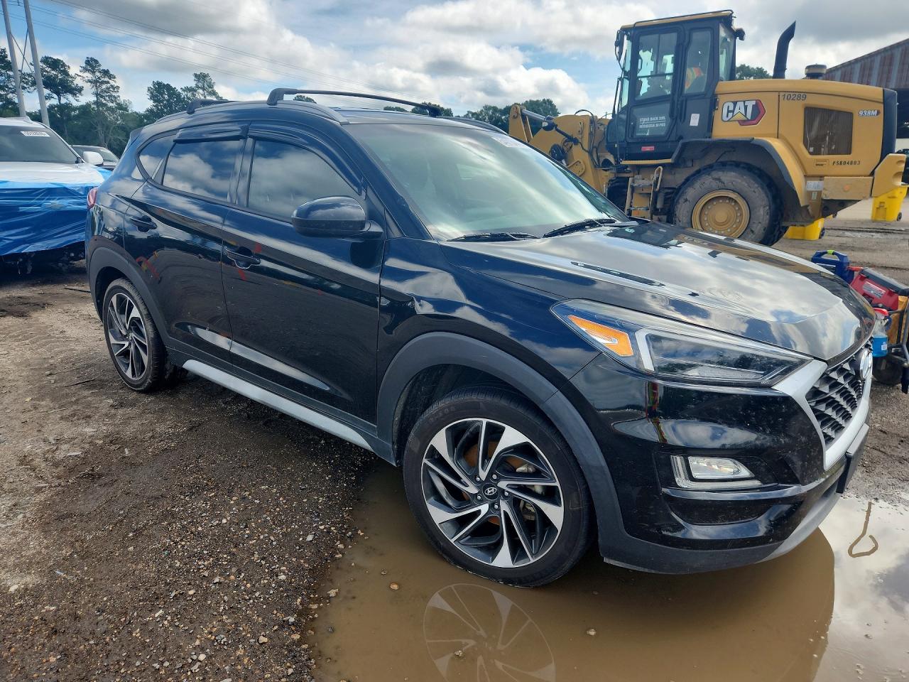 2021 Hyundai Tucson Sport Черный vin: KM8J33AL8MU353117