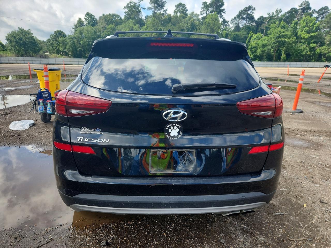 2021 Hyundai Tucson Sport Черный vin: KM8J33AL8MU353117