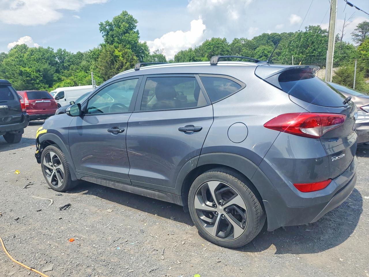 2016 Hyundai Tucson Sport Blue vin: KM8J3CA21GU071316