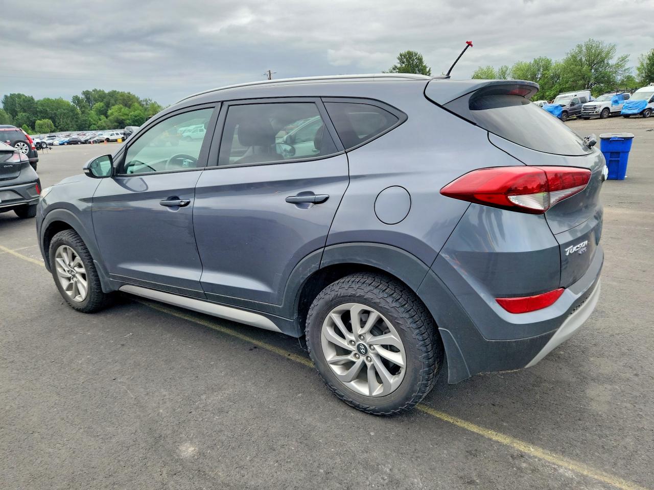 2017 Hyundai Tucson Eco Gray vin: KM8J3CA24HU291390