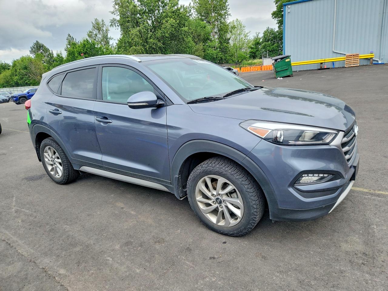 2017 Hyundai Tucson Eco Gray vin: KM8J3CA24HU291390