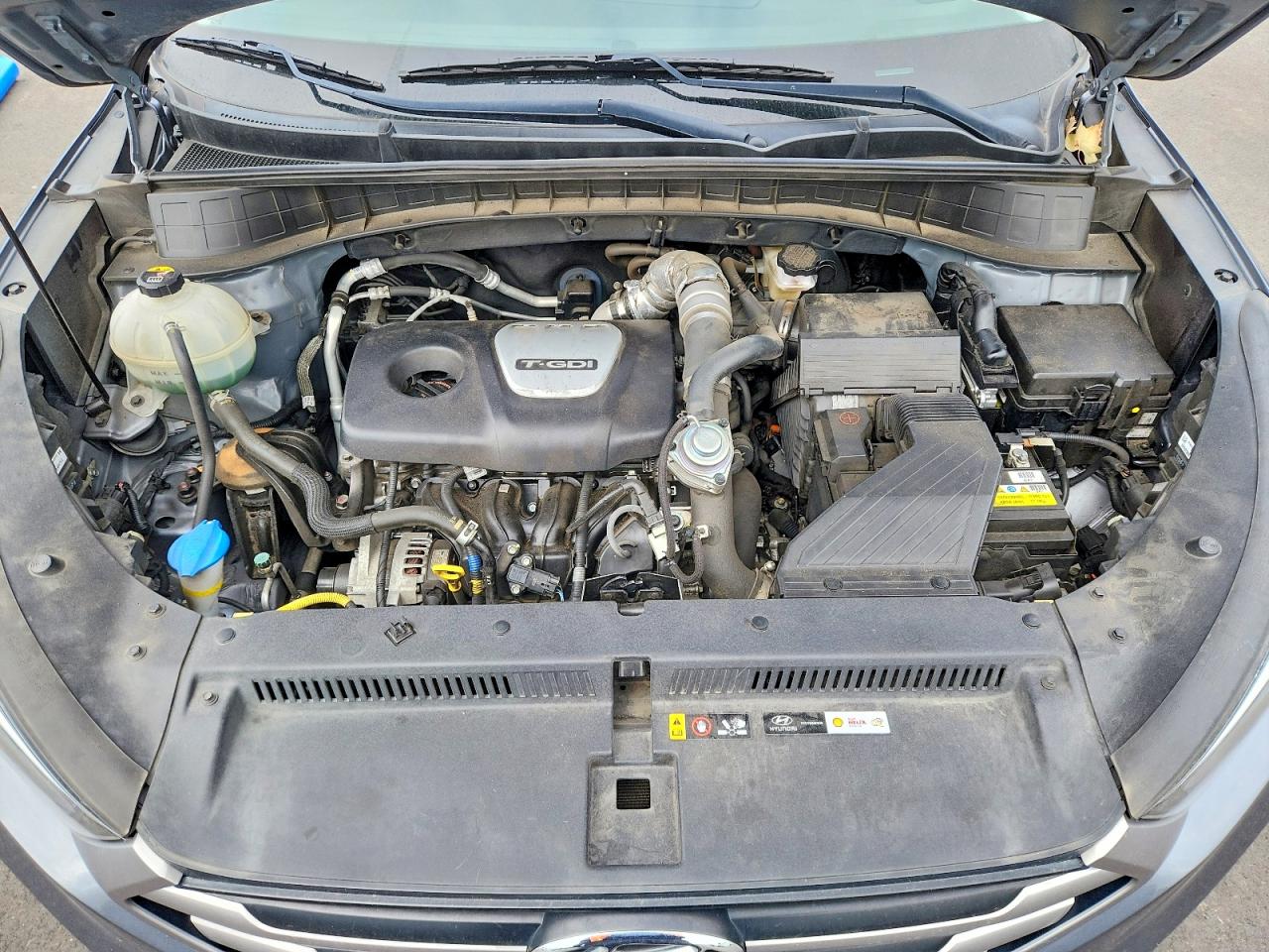 2017 Hyundai Tucson Eco Gray vin: KM8J3CA24HU291390