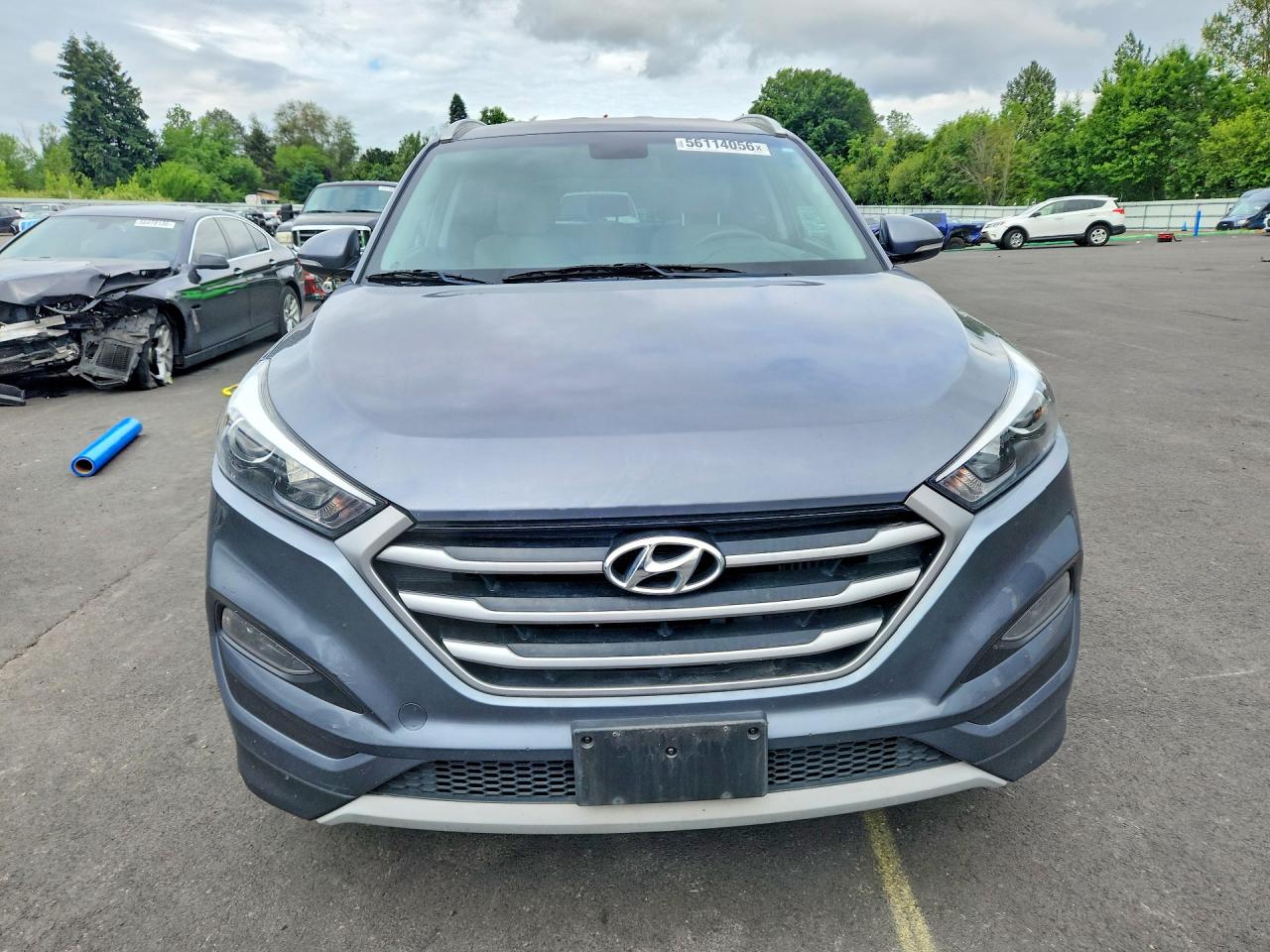 2017 Hyundai Tucson Eco Gray vin: KM8J3CA24HU291390