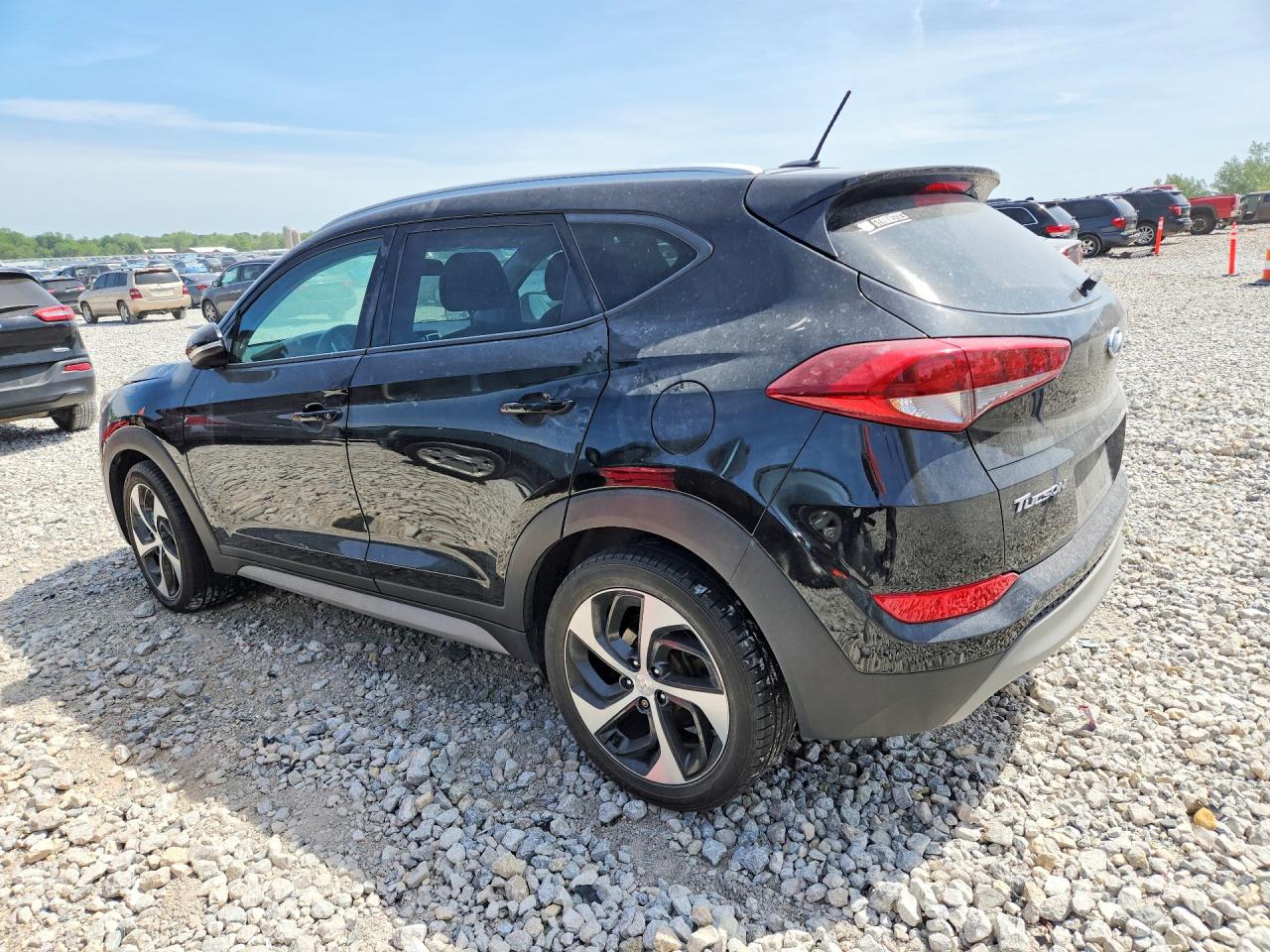 2017 Hyundai Tucson Sport Black vin: KM8J3CA24HU374561