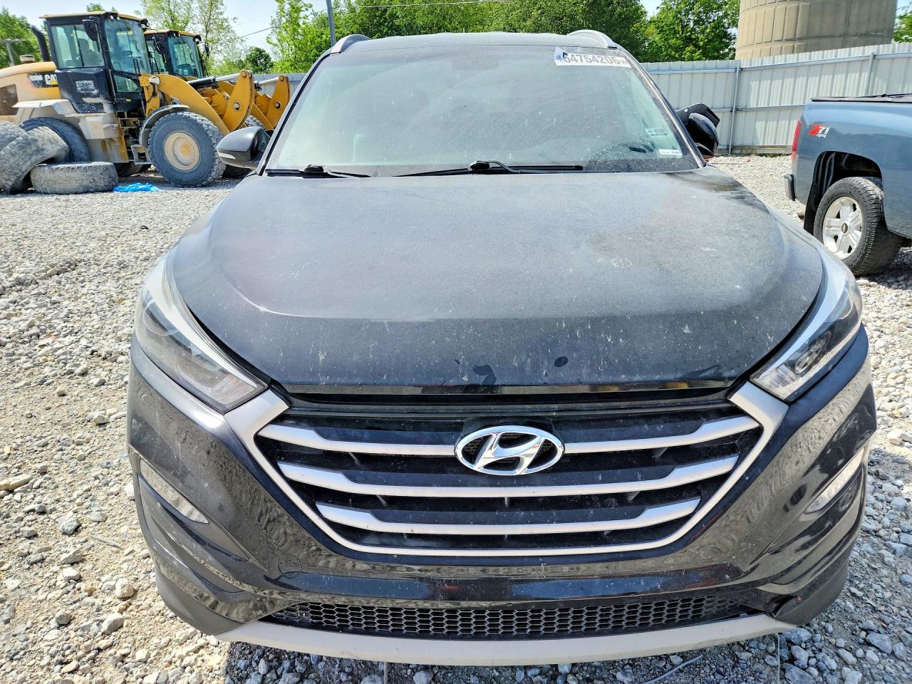 2017 Hyundai Tucson Sport Black vin: KM8J3CA24HU374561