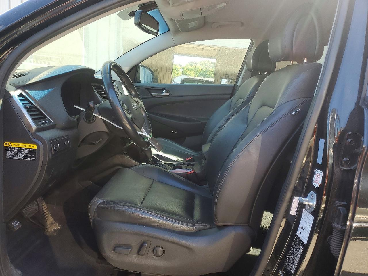 2018 Hyundai Tucson Limited Черный vin: KM8J3CA25JU625206