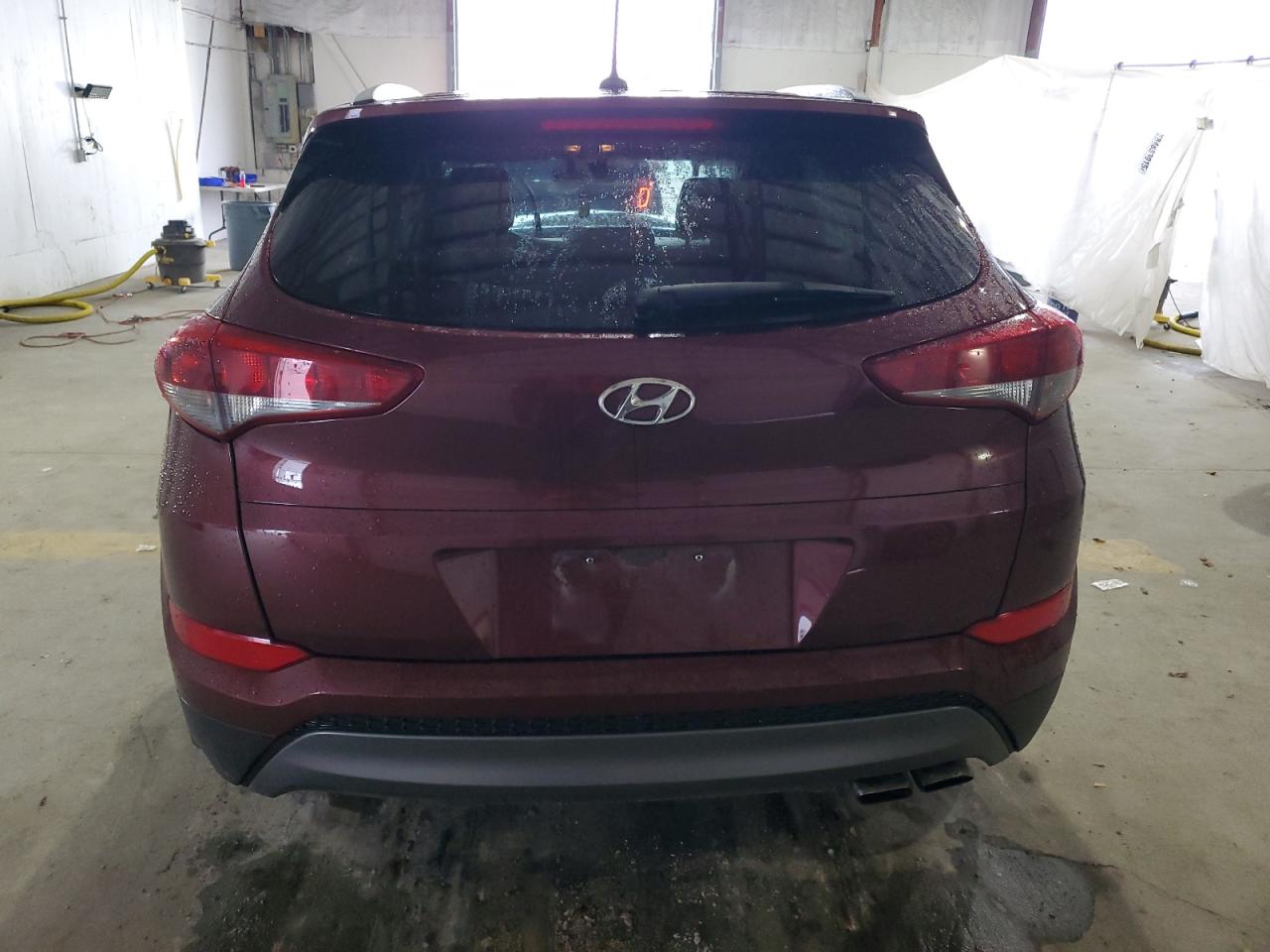 2016 Hyundai Tucson Limited Burgundy vin: KM8J3CA26GU076852