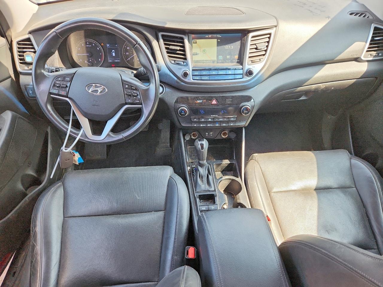 2016 Hyundai Tucson Limited Gray vin: KM8J3CA26GU088774
