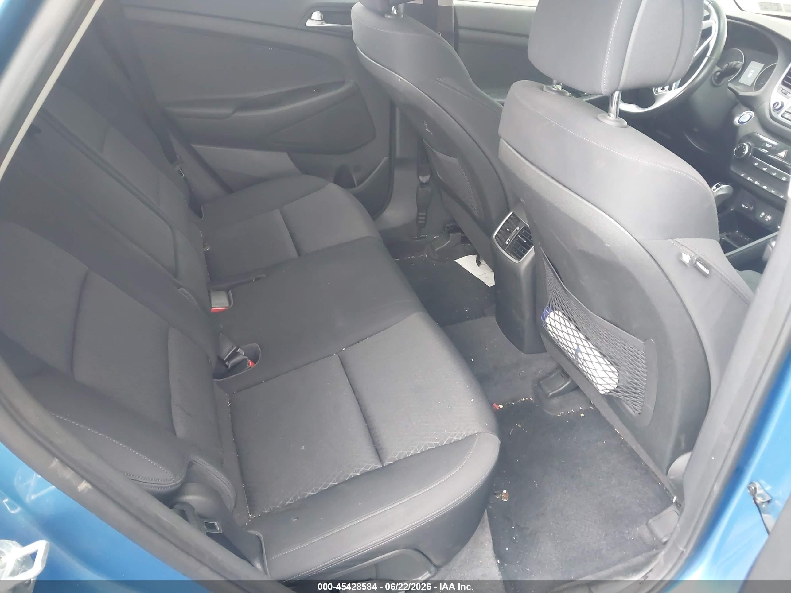 2017 Hyundai Tucson Sport Blue vin: KM8J3CA27HU265074