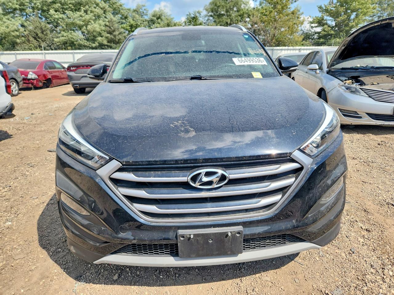 2017 Hyundai Tucson Sport Black vin: KM8J3CA28HU351283
