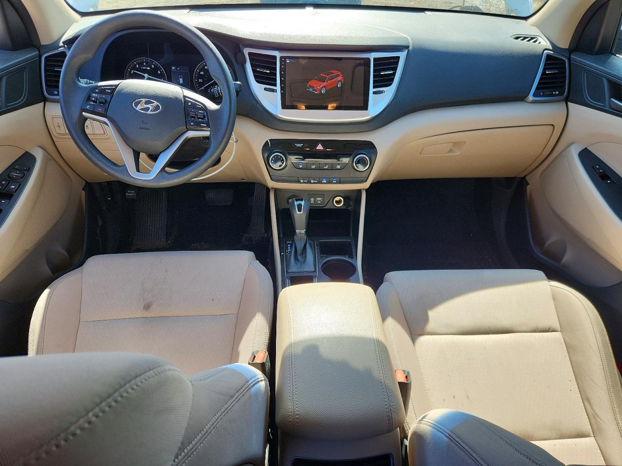 2017 Hyundai Tucson Eco Белый vin: KM8J3CA29HU315554