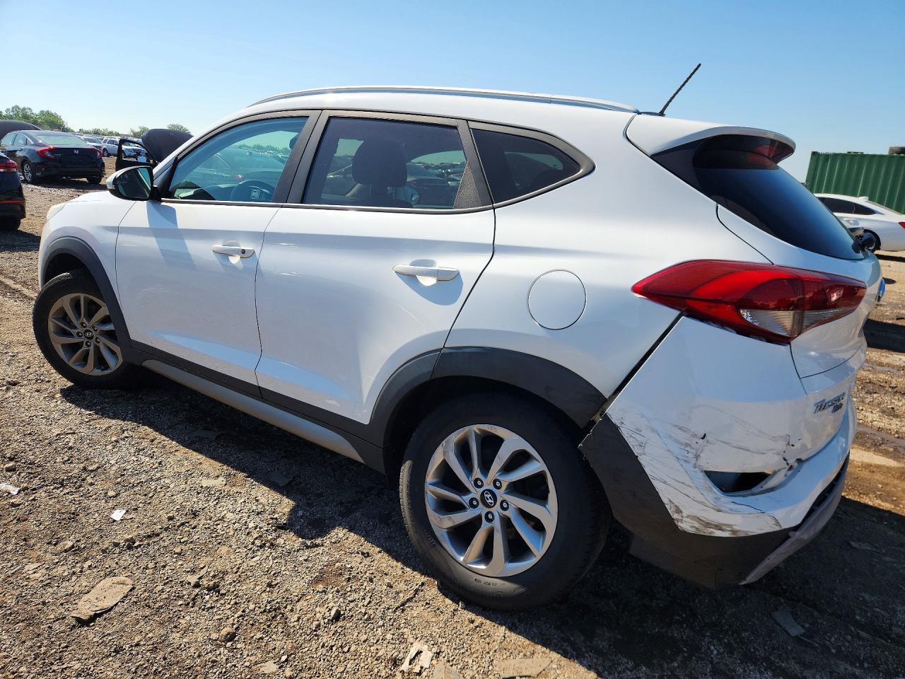 2017 Hyundai Tucson Eco Белый vin: KM8J3CA29HU315554