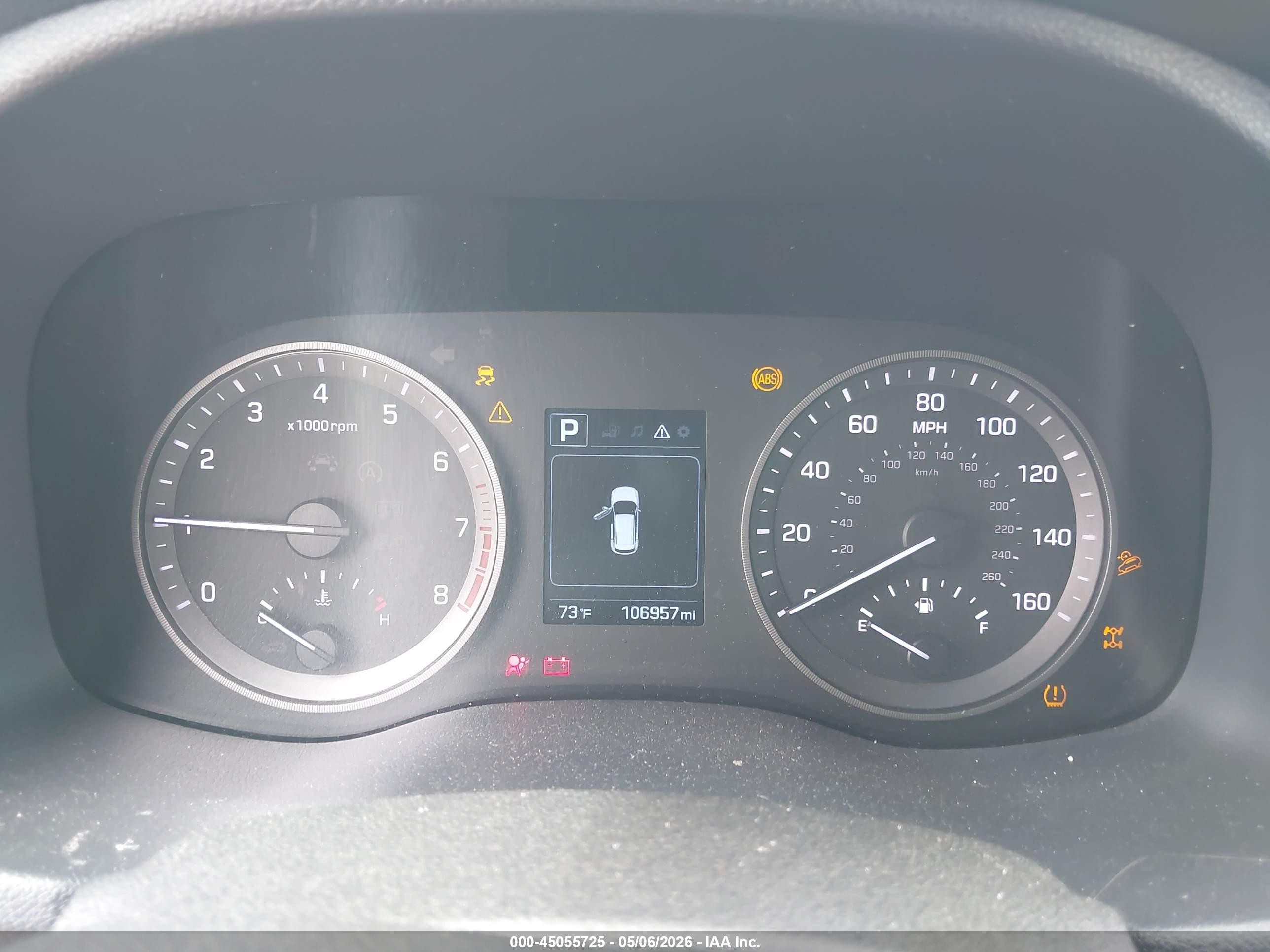 2016 Hyundai Tucson Se Orange vin: KM8J3CA40GU158206