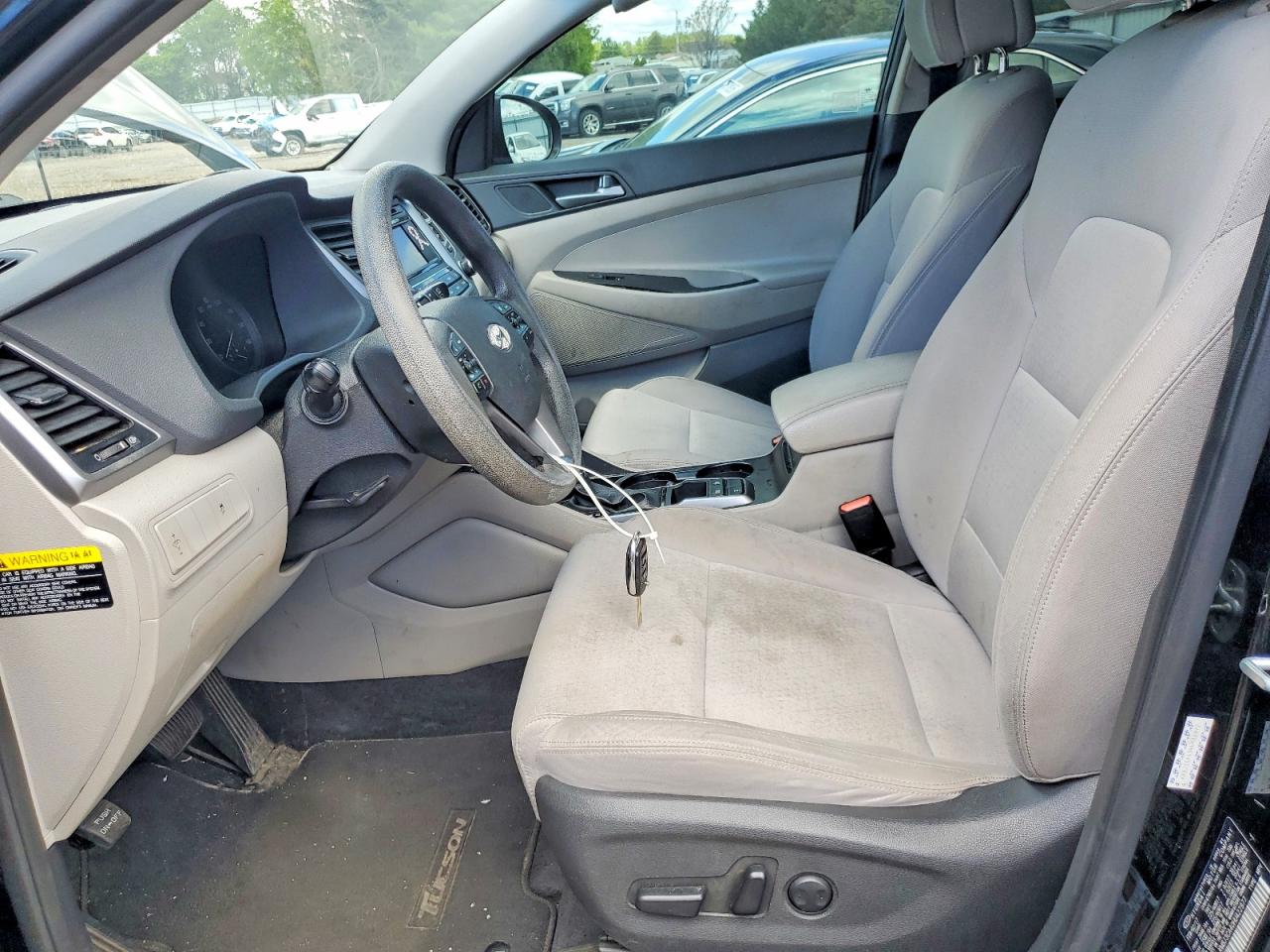 2017 Hyundai Tucson Se Black vin: KM8J3CA40HU422977