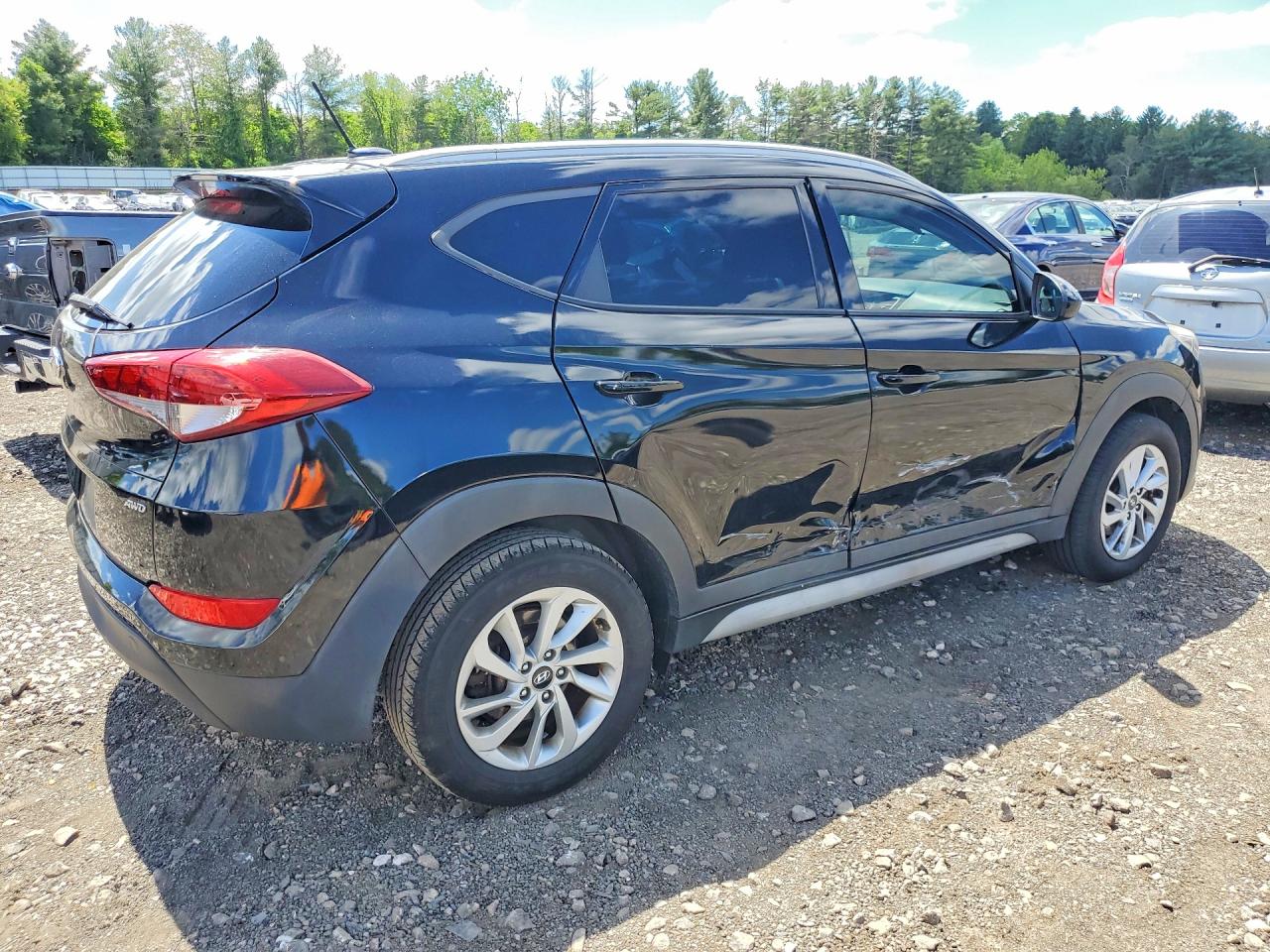 2017 Hyundai Tucson Se Black vin: KM8J3CA40HU422977