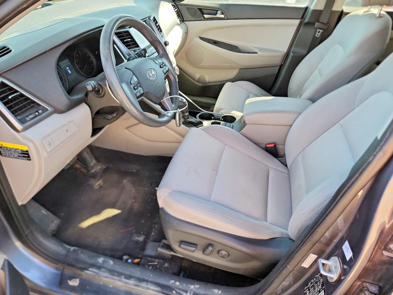 2018 Hyundai Tucson Sel Gray vin: KM8J3CA40JU668062