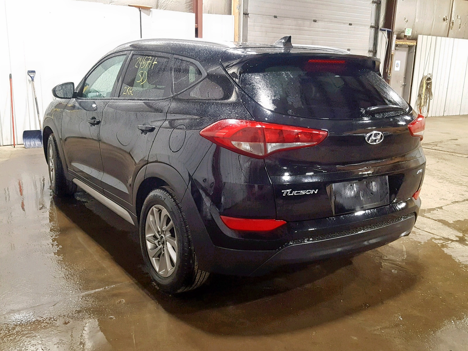 2018 Hyundai Tucson Sel Black vin: KM8J3CA40JU719284