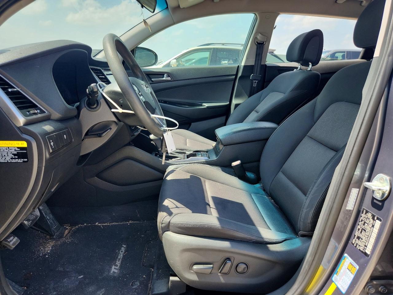 2017 Hyundai Tucson Se Серый vin: KM8J3CA41HU334584