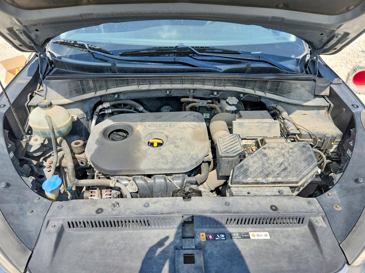 2017 Hyundai Tucson Se Серый vin: KM8J3CA41HU334584