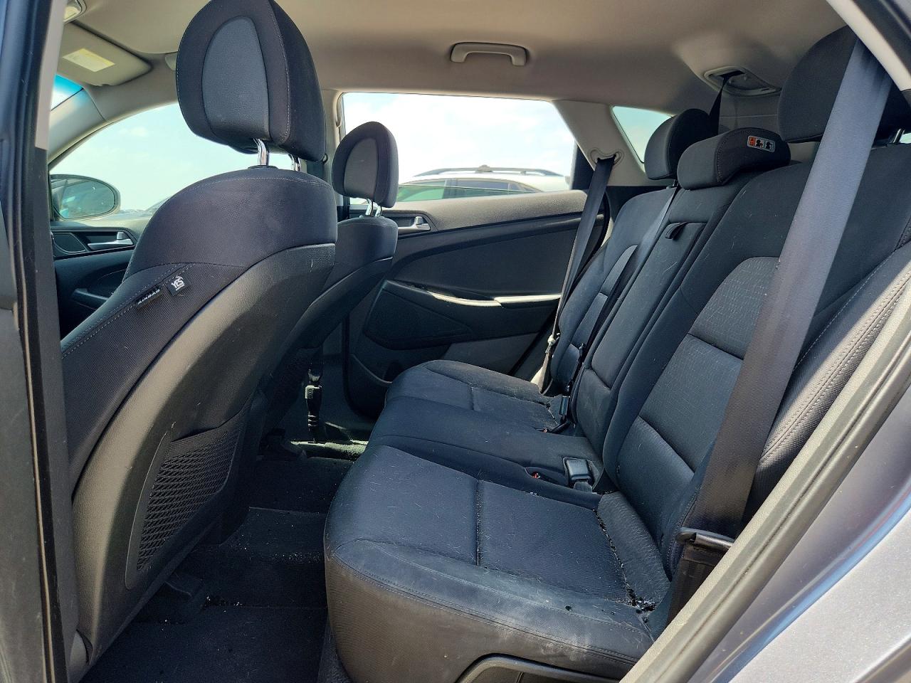 2017 Hyundai Tucson Se Серый vin: KM8J3CA41HU334584