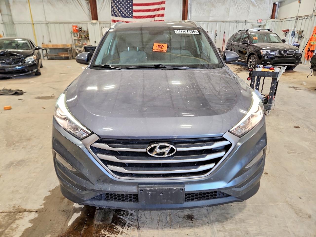 2017 Hyundai Tucson Se Угольный vin: KM8J3CA41HU482931