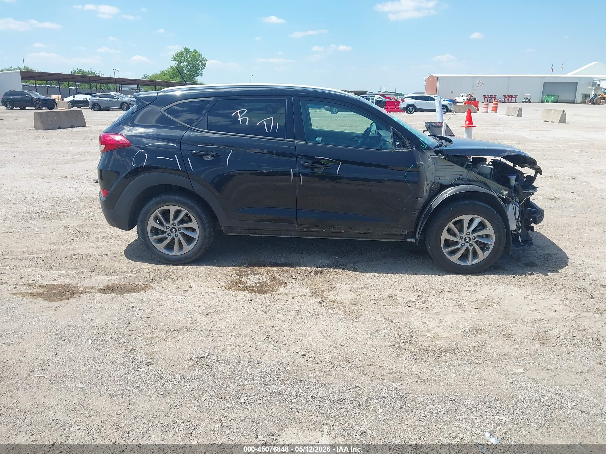 2017 Hyundai Tucson Se Black vin: KM8J3CA41HU562889