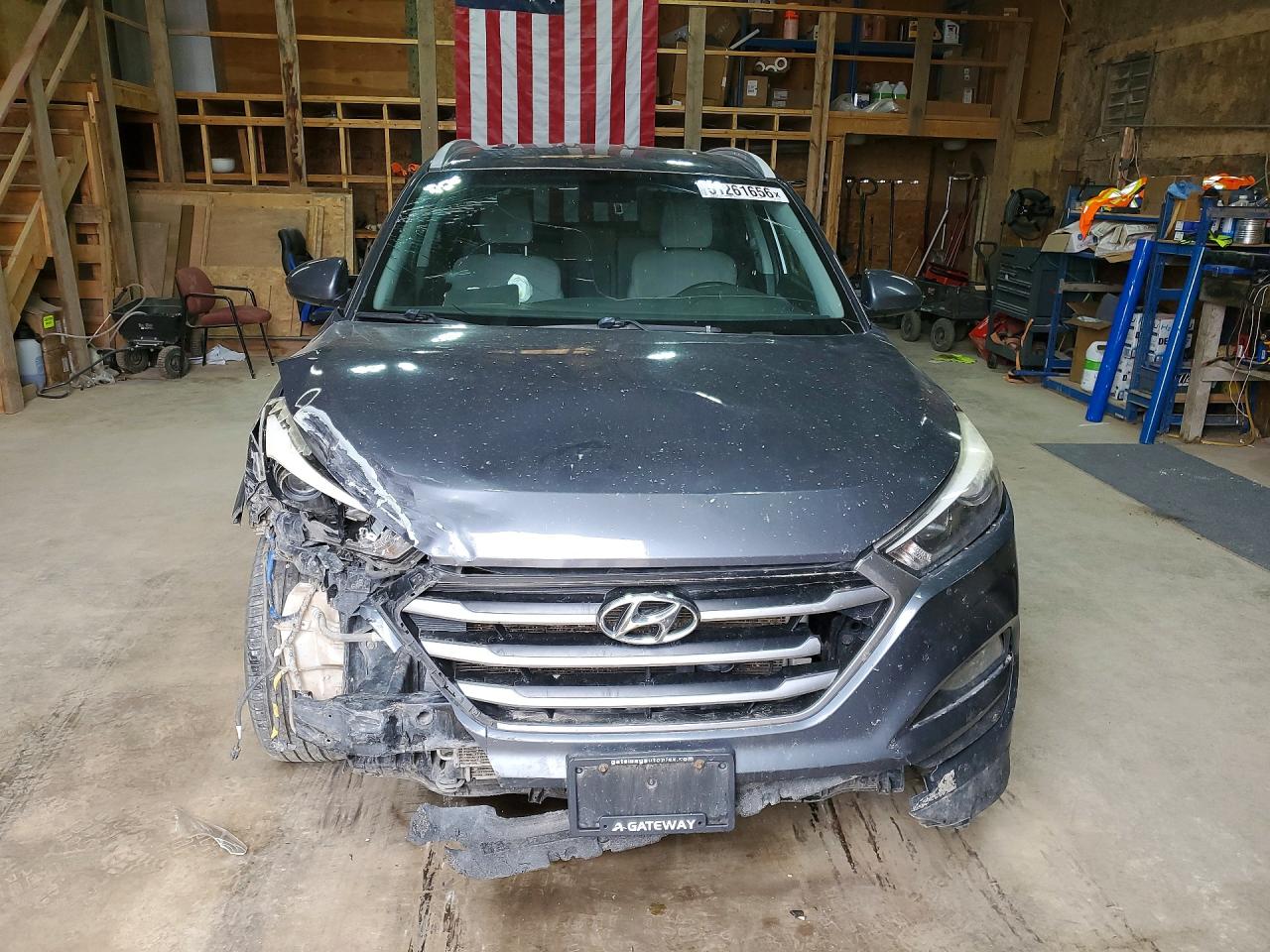 2017 Hyundai Tucson Se Silver vin: KM8J3CA41HU567428