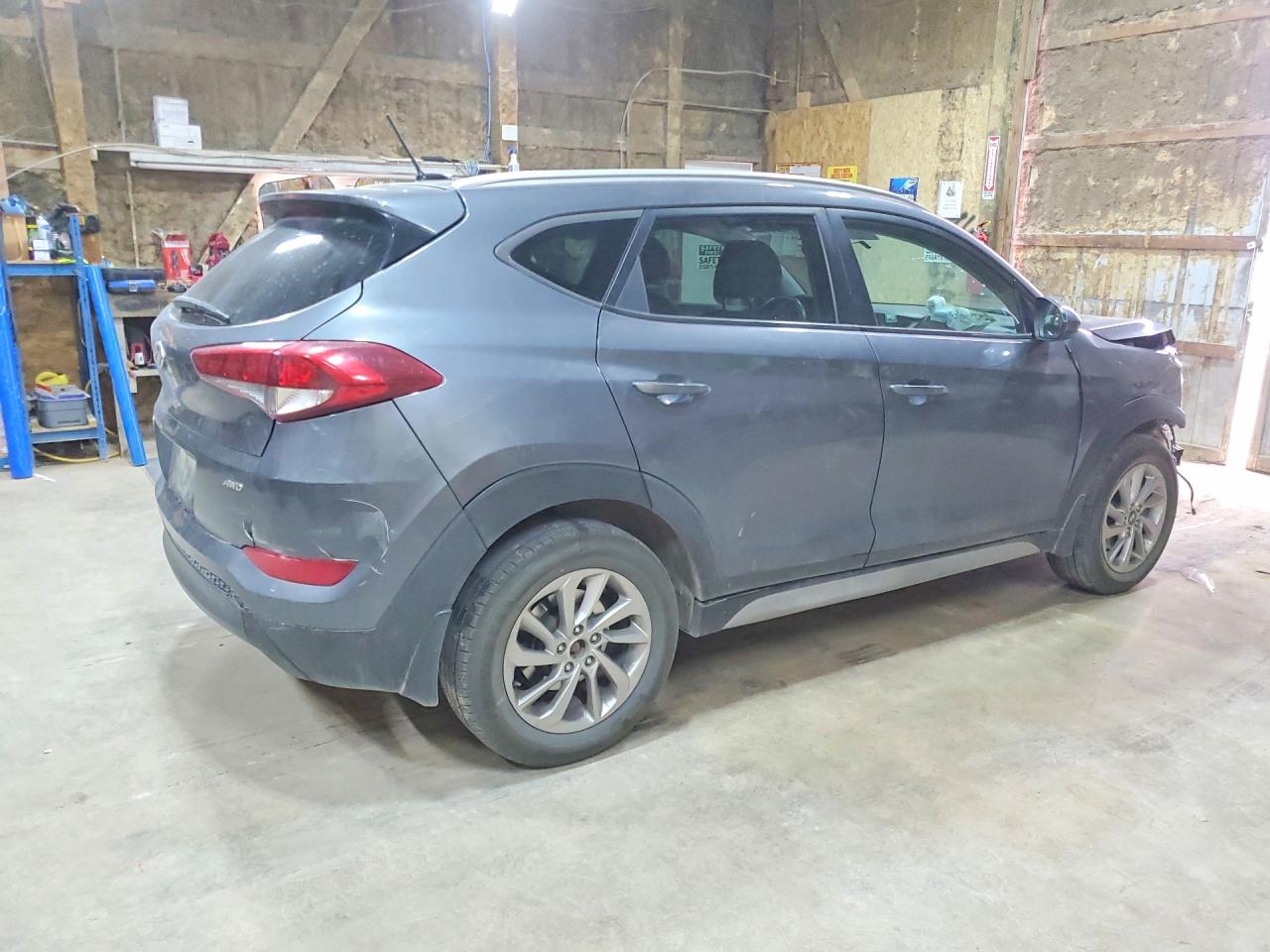 2017 Hyundai Tucson Se Silver vin: KM8J3CA41HU567428