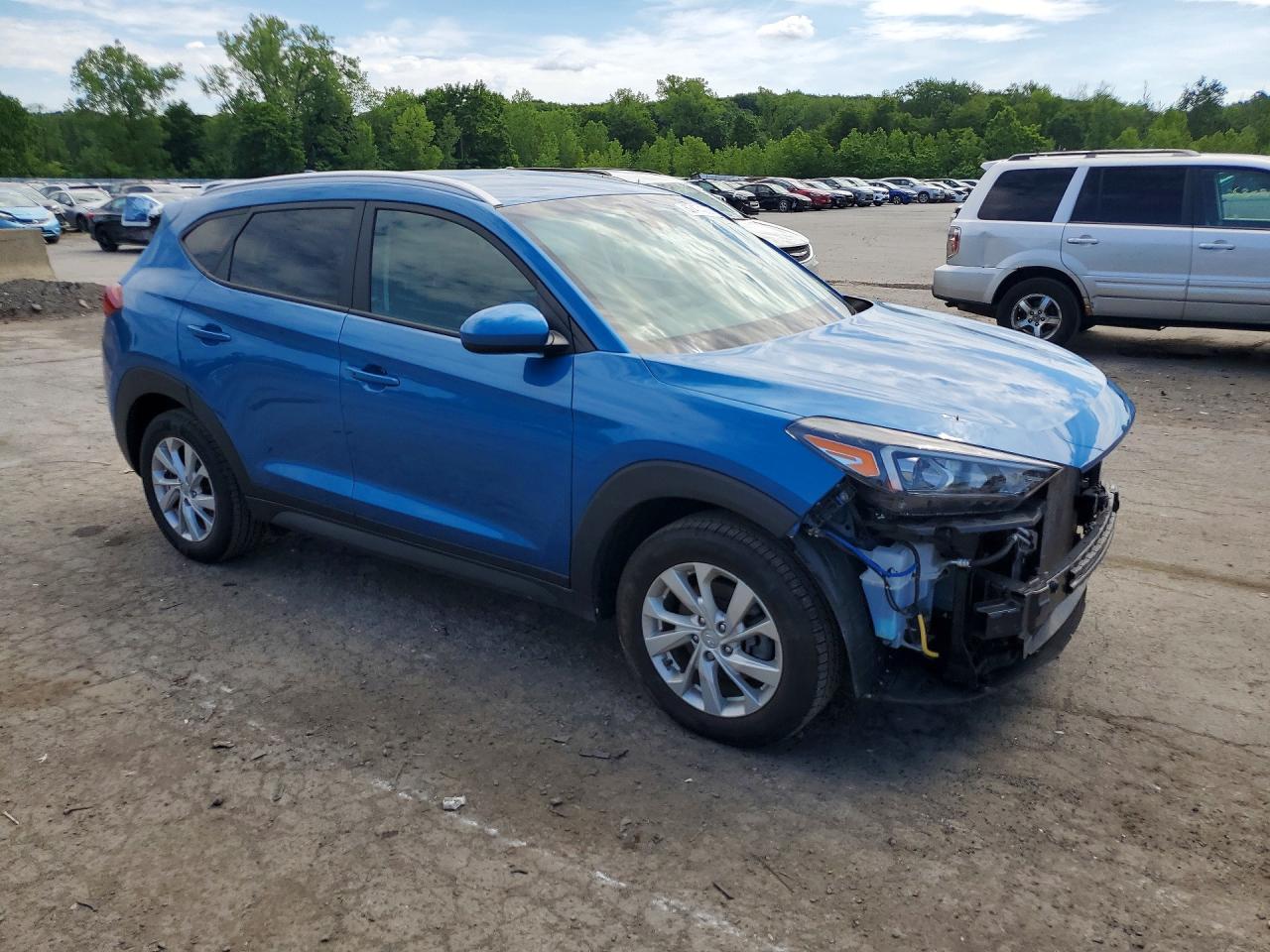 2019 Hyundai Tucson Value Blue vin: KM8J3CA41KU075652