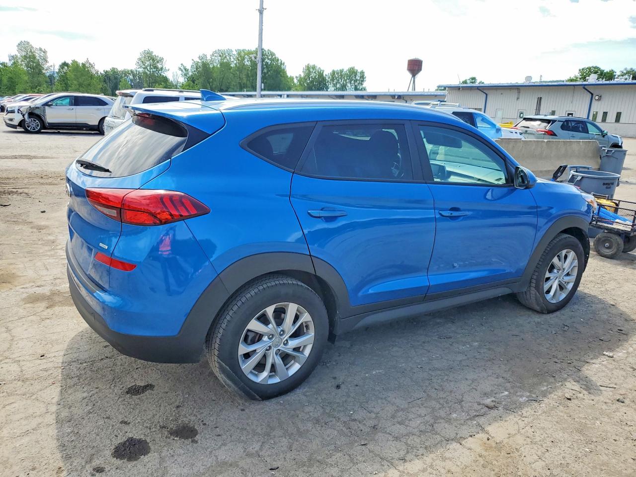 2019 Hyundai Tucson Value Blue vin: KM8J3CA41KU075652