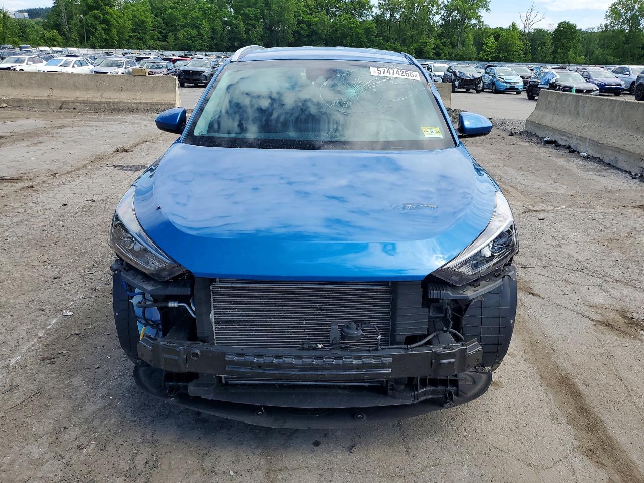 2019 Hyundai Tucson Value Blue vin: KM8J3CA41KU075652