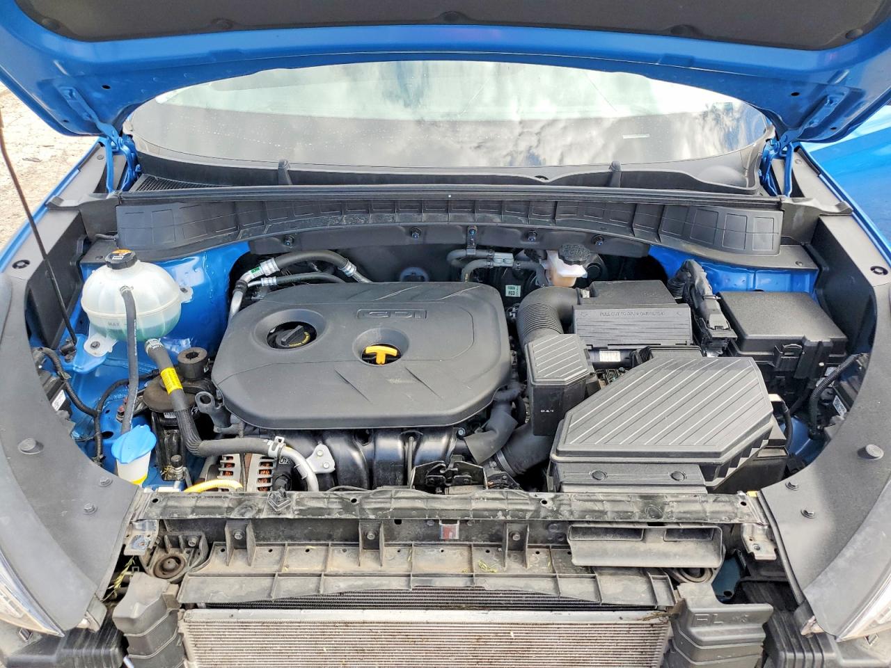 2019 Hyundai Tucson Value Blue vin: KM8J3CA41KU075652