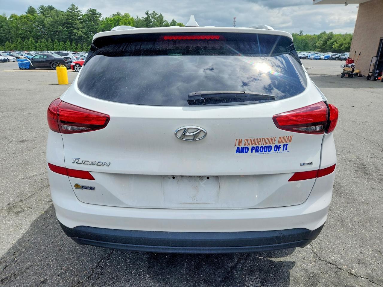 2020 Hyundai Tucson Value White vin: KM8J3CA41LU150657