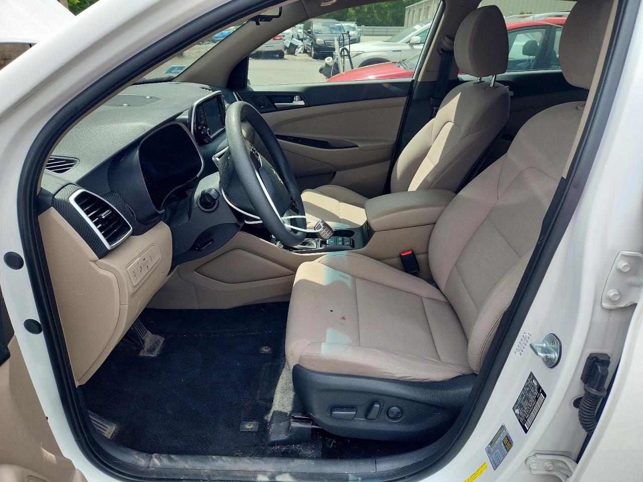 2020 Hyundai Tucson Value White vin: KM8J3CA41LU150657
