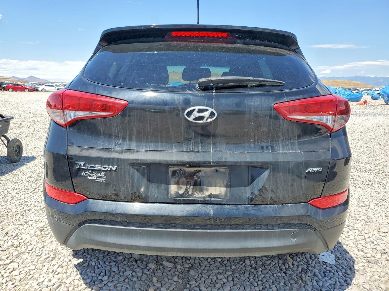 2016 Hyundai Tucson Black vin: KM8J3CA43GU177364