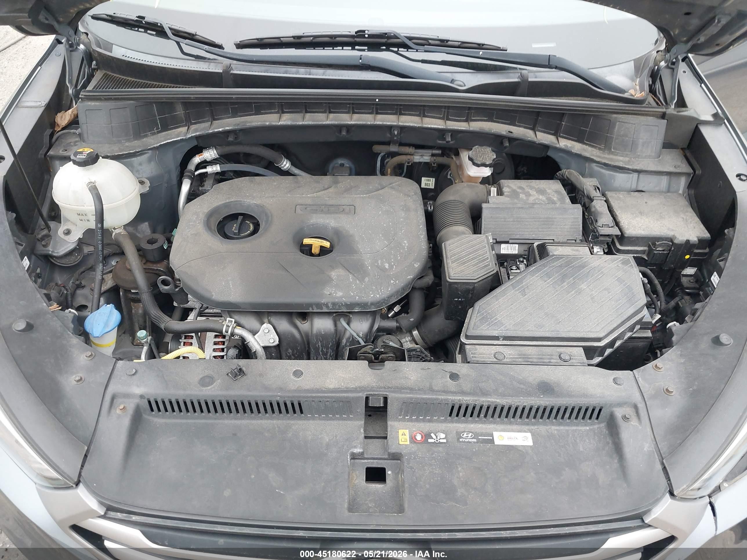 2017 Hyundai Tucson Se Серый vin: KM8J3CA43HU276252