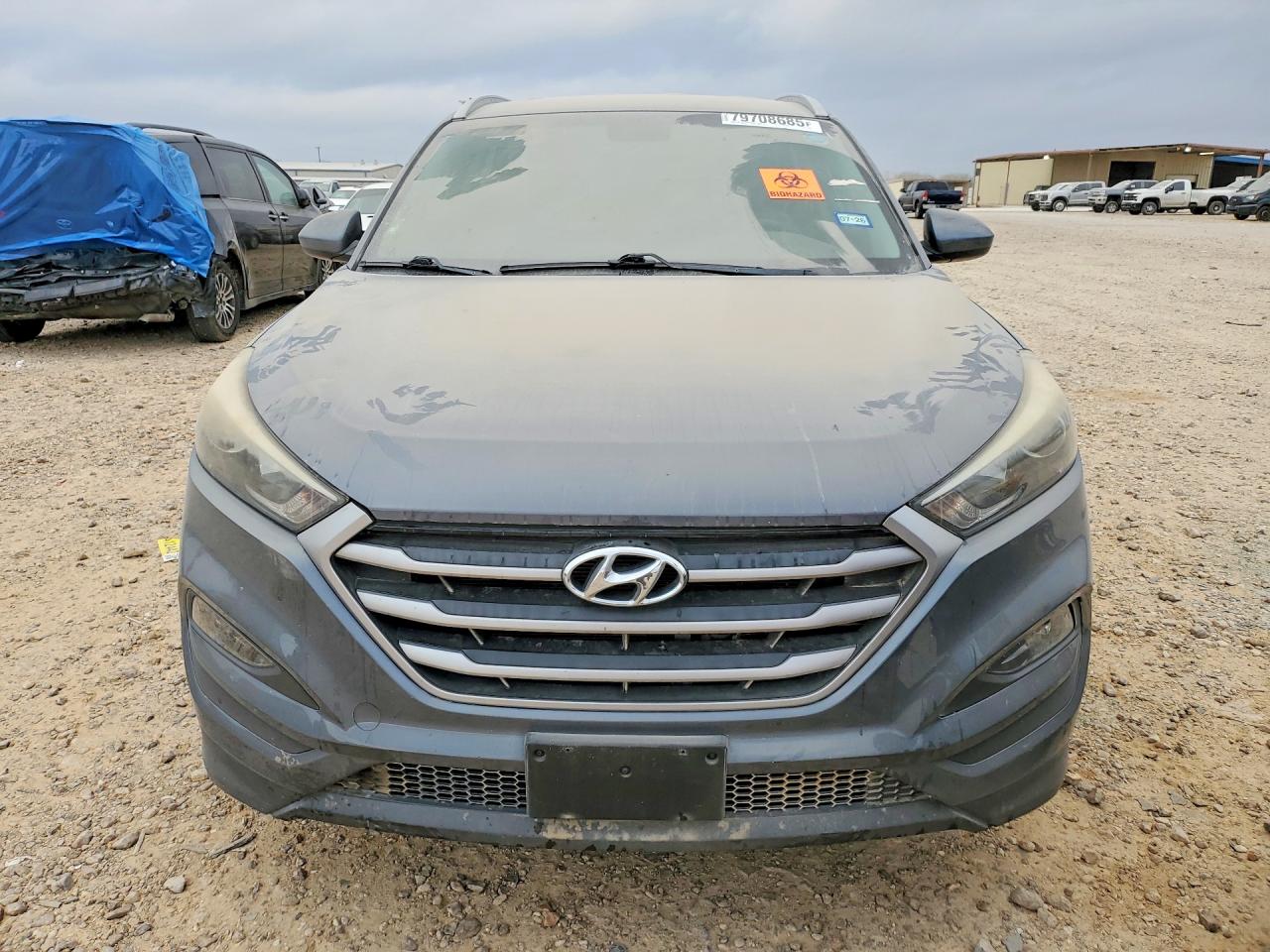 2018 Hyundai Tucson Sel Gray vin: KM8J3CA43JU681338