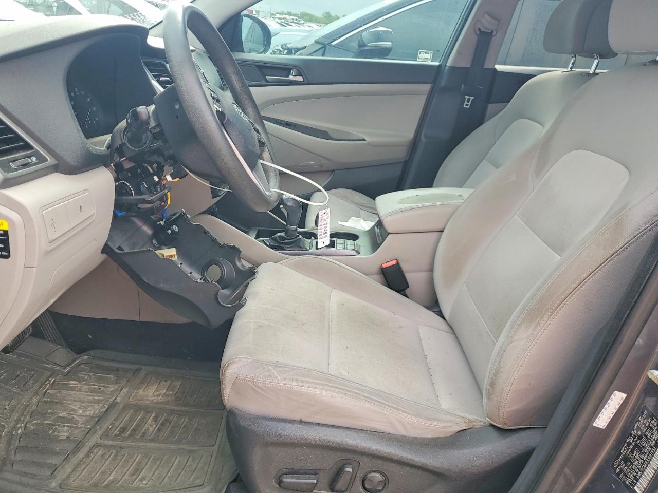 2018 Hyundai Tucson Sel Gray vin: KM8J3CA43JU681338