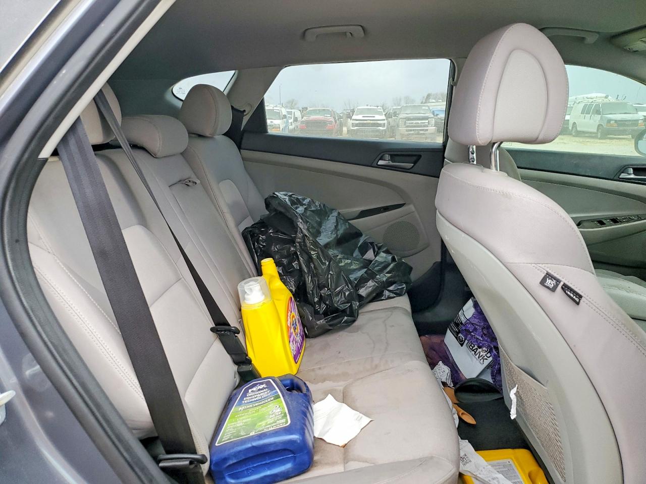 2018 Hyundai Tucson Sel Gray vin: KM8J3CA43JU681338