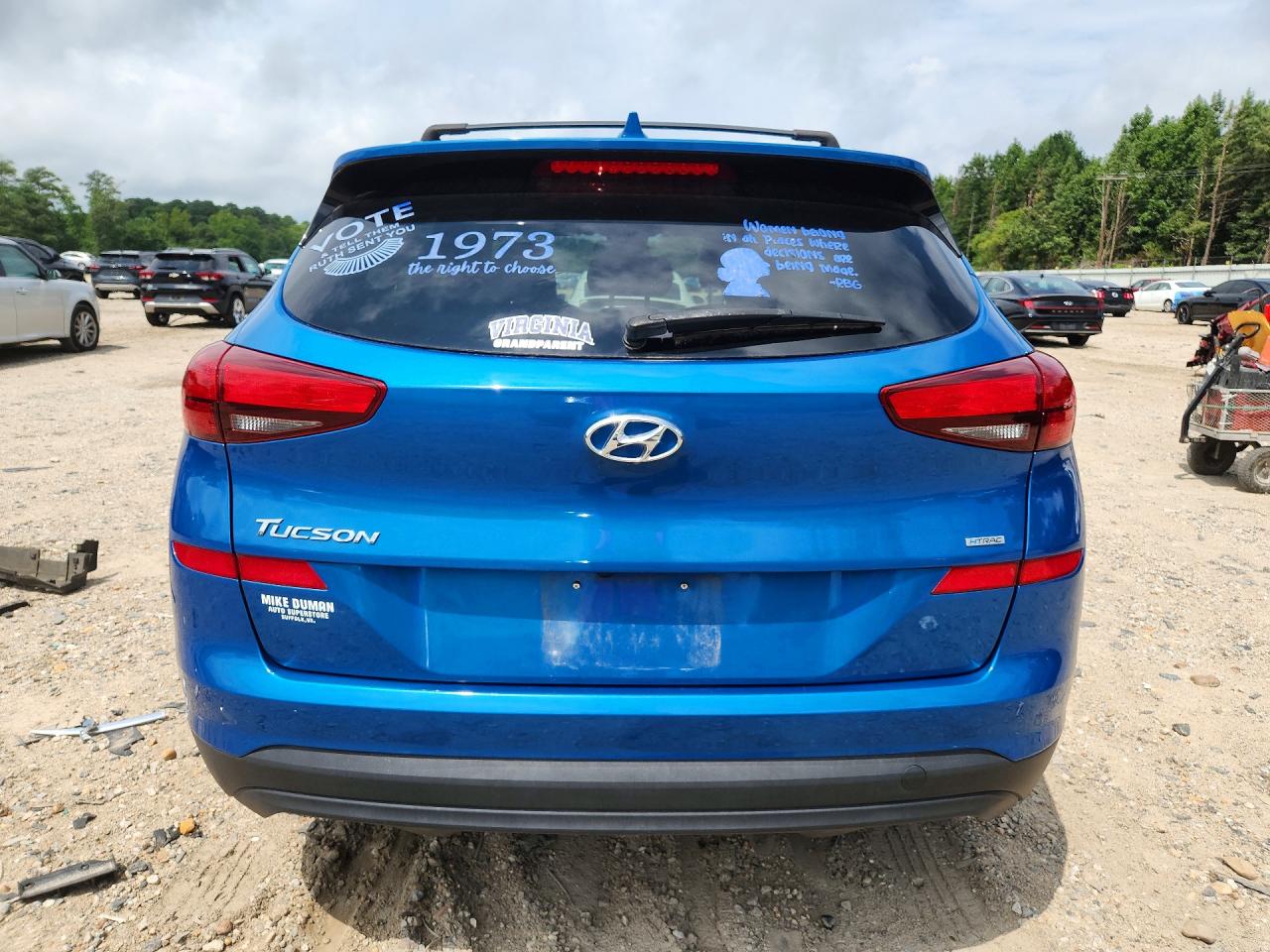 2021 Hyundai Tucson Value Blue vin: KM8J3CA43MU322947