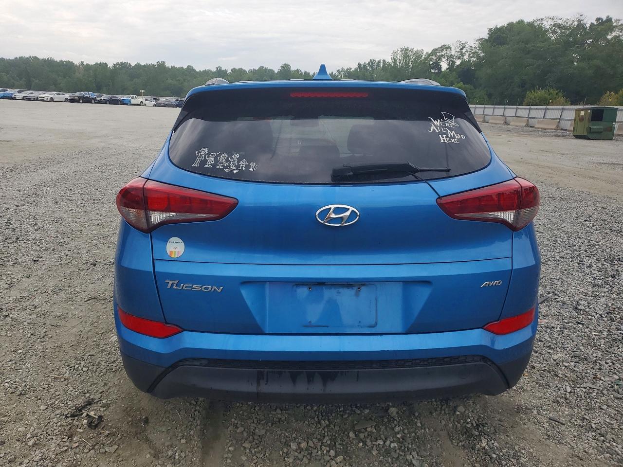 2018 Hyundai Tucson Sel Blue vin: KM8J3CA44JU729977