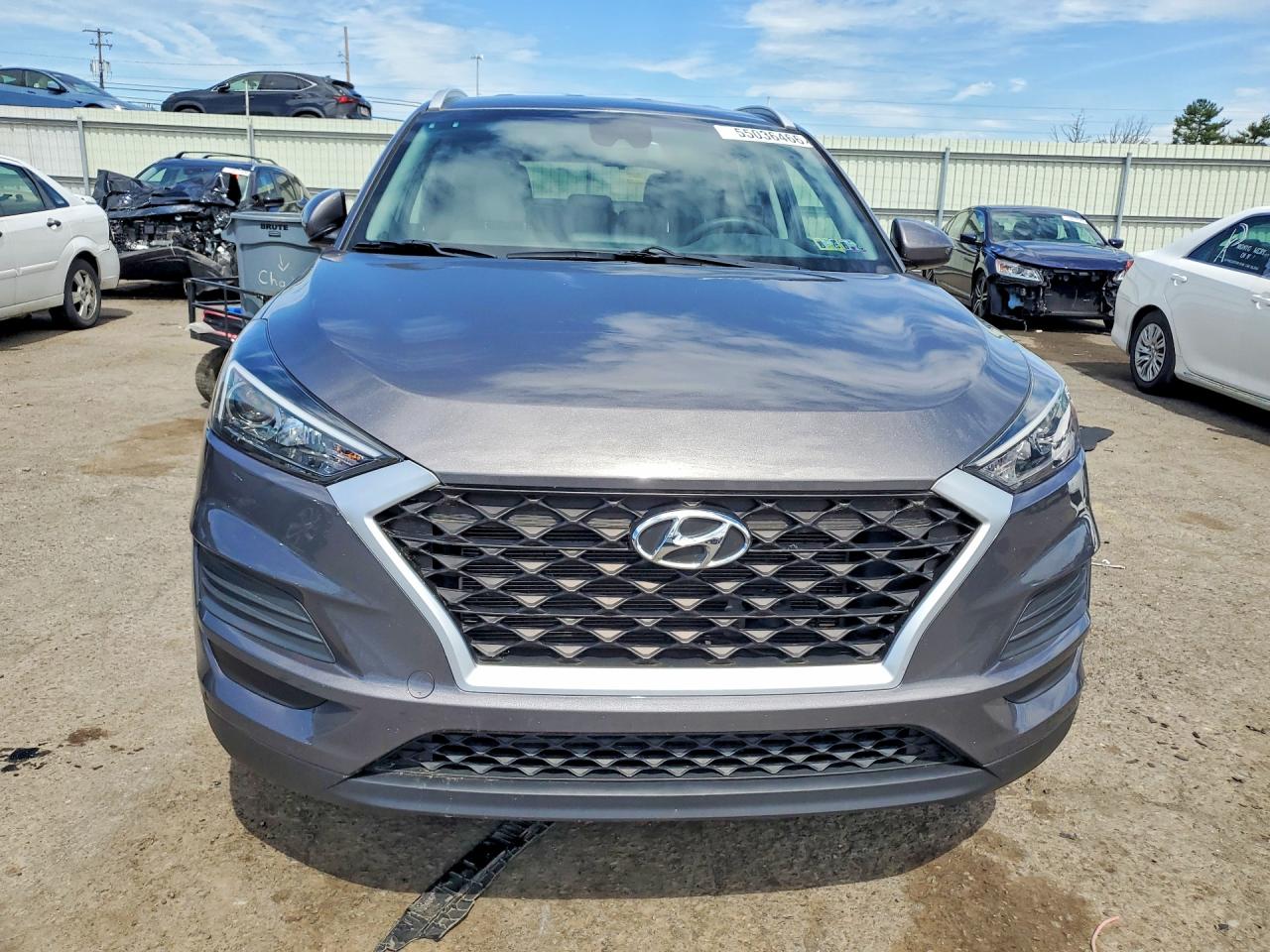2020 Hyundai Tucson Value Gray vin: KM8J3CA44LU266399
